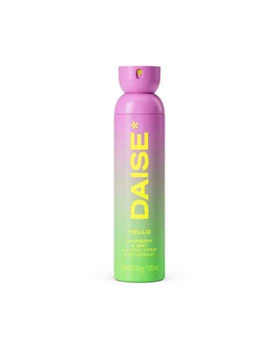DAISE Hello All Body Spray et Déodorant 120ml - Framboise et menthe