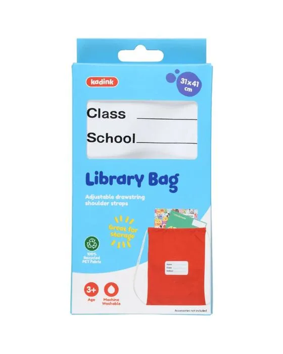 Sac de bibliothèque Kadink Rouge