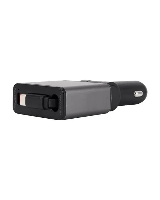 Chargeur de voiture avec plomb intégré