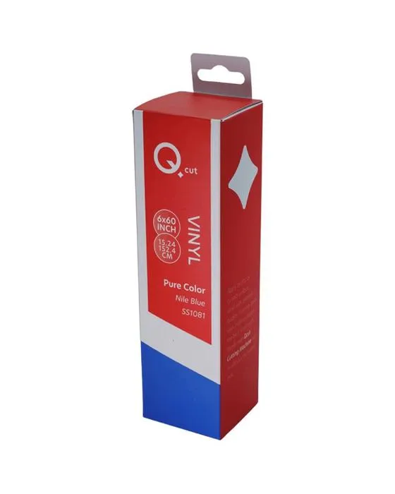 Qcut Classic Vinyl 6x6 Bleu Nil