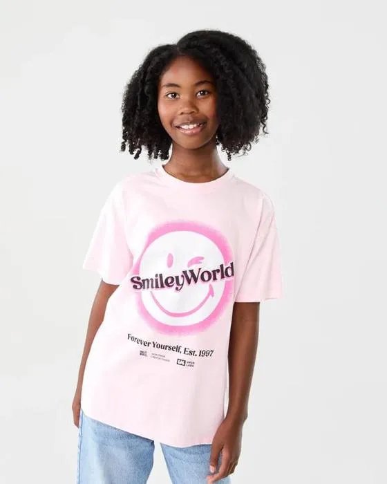 T-shirt SmileyWorld License Oversized