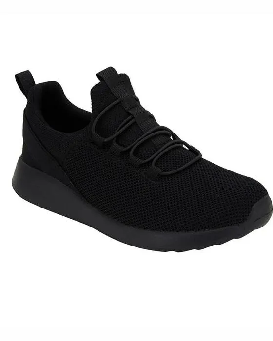 Sneakers confort avec lacets élastiques