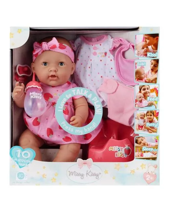 Missy Kissy Le Talk et jouer Doll - Anko - Rose