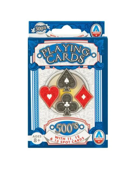 500 cartes à jouer
