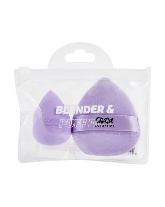 Mélangeur et duo de puffs pour cosmétiques OXX - violet