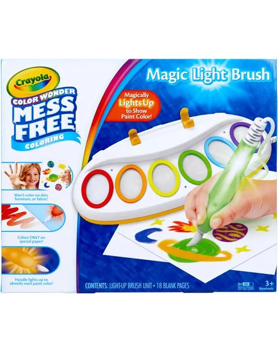3 Pack Crayola Couleur Wonder Magic Light Brosse Set - Multi