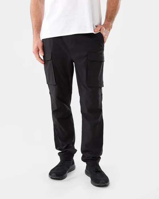 Pantalons de fret tissés pour hommes actifs