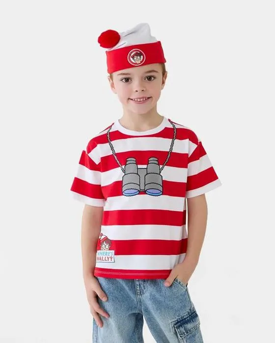 Où est Wally? T-shirt de caractère licence