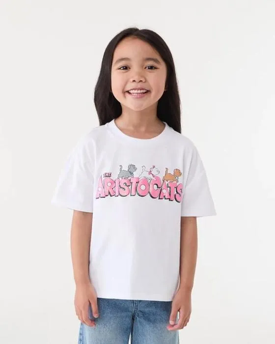 T-shirt à manches courtes Disney Aristocat License