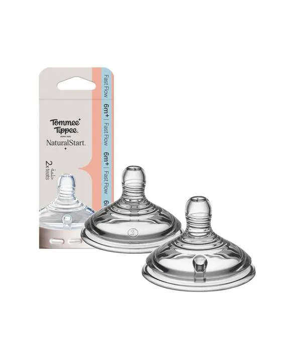 2 Pack Tippee Tippee Teats à débit rapide