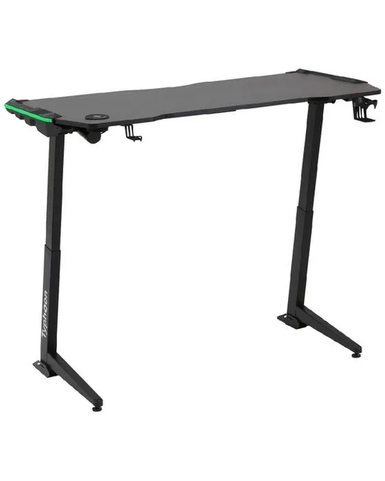 Typhoon Ultimate Gaming Electric Sit-Stand Desk 1500mm Black Desk, tables et postes de travail
