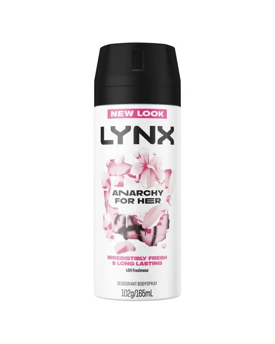 Anarchie LYNX pour son corps déodorant - Rose et Bergamote parfumée