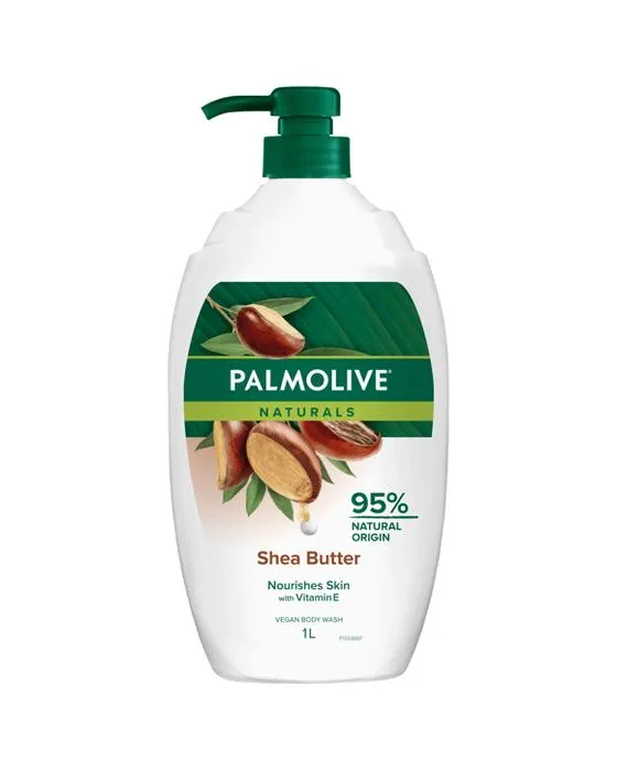 Palmolive Naturals Vegan Lavage du corps 1L - Beurre de karité - Multi