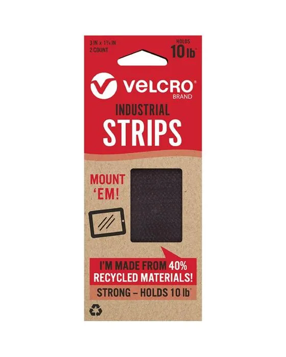 VELCRO 7.6 x 4.5cm Crochet de dos et fermeture boucle collante