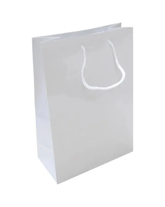 J.Burrows sac de transport Blanc moyen paquet de 15
