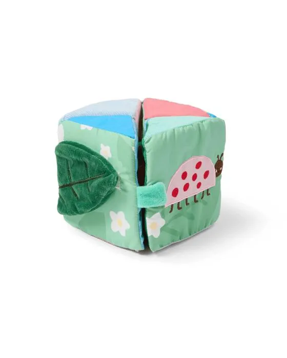 Jouet en cube pliant en peluche
