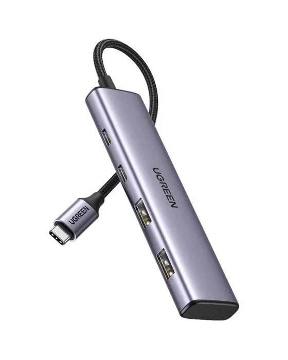 UGREEN 4-en-1 Hub USB noir