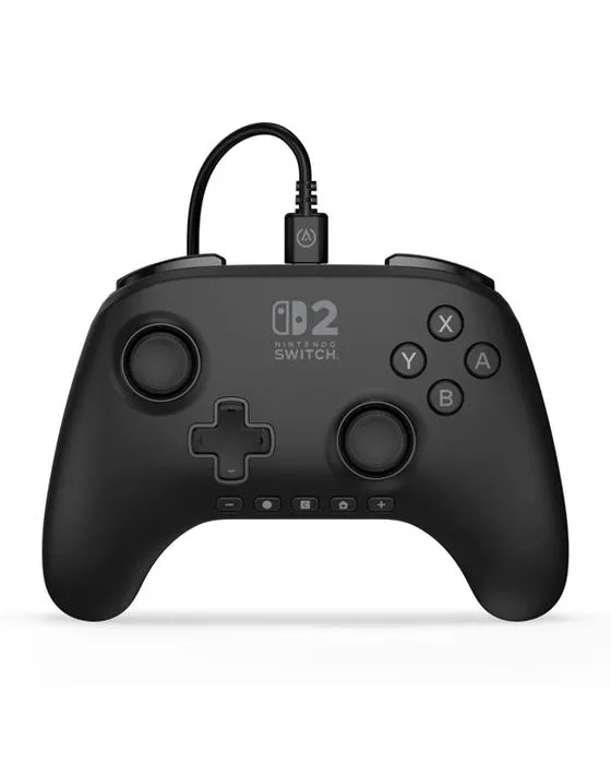 Contrôleur filaire noir pour commutateur Nintendo 2 - Noir
