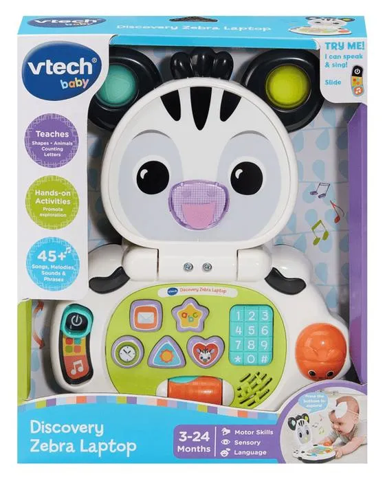 VTech Baby Discovery Zebra Ordinateur portable