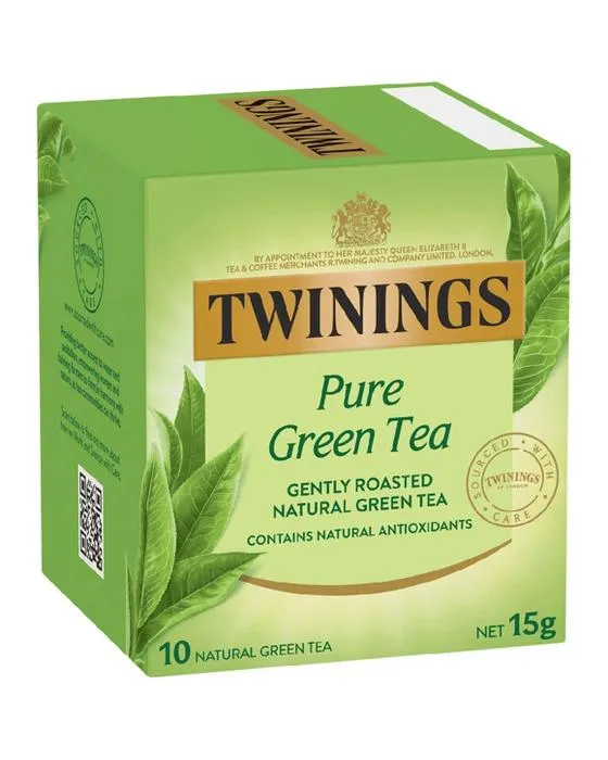 Twinings Pure Green Tea Bags 10 Pack