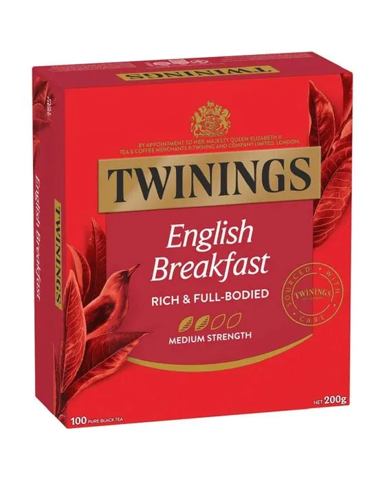 Twinings Anglais Petit déjeuner Tea Bags 100 Pack