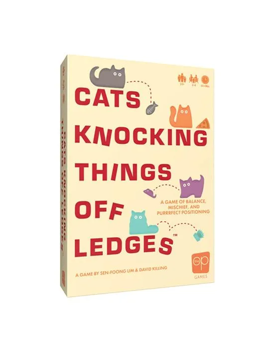 Jeux de Farago Cats Knocking choses hors ledges - Multi