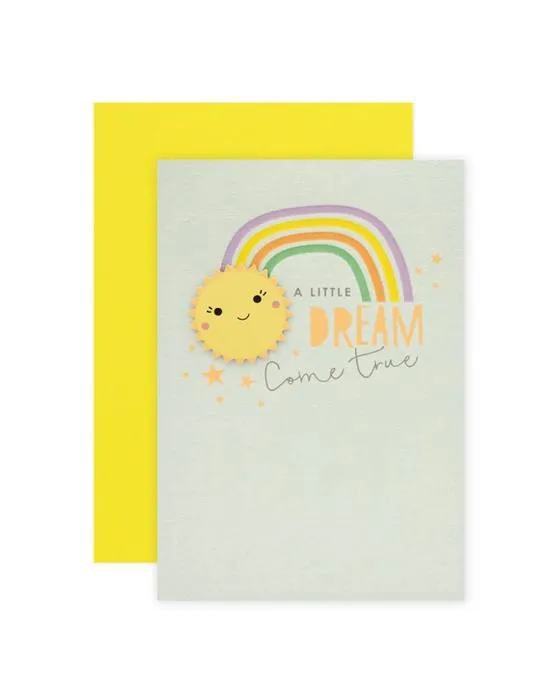 Connexions de Hallmark Nouvelle Carte de Félicitations pour bébé - Dream Come True