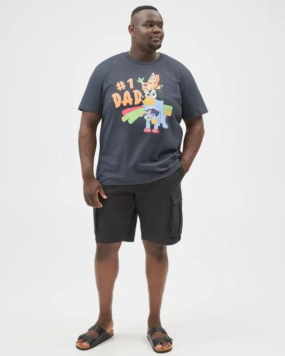T-shirt en coton australien de taille Bluey Plus