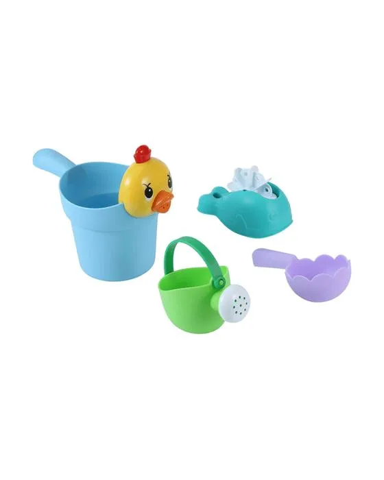 4 jouets de bain en boîte