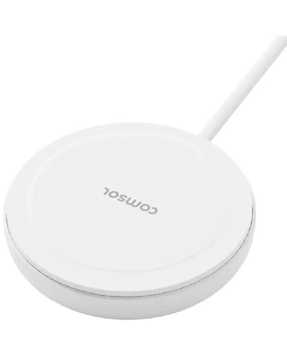 Bloc magnétique Qi2 de recharge blanc