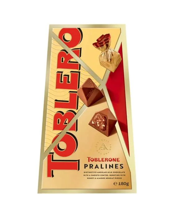 Toblerone Pralines boîte cadeau chocolat 180g