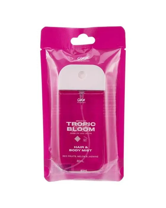 OXX Parfum Tropic Bloom cheveux et corps Mist 80ml - Fruit rouge, Melon et Jasmine