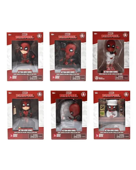 YuMe HeroBox Marvel Deadpool Action Hero Series - Assortiment