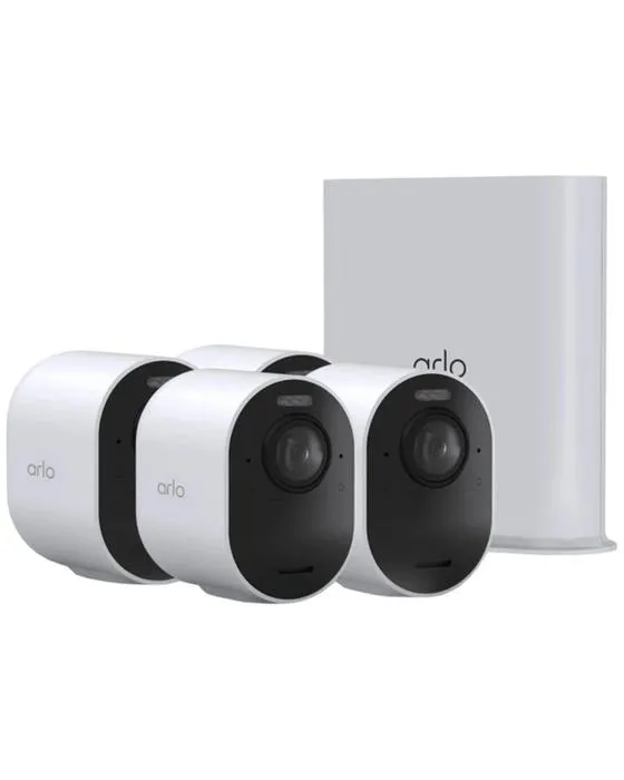 Caméra de sécurité Arlo Ultra 4K 3ème Gen 4 Pack