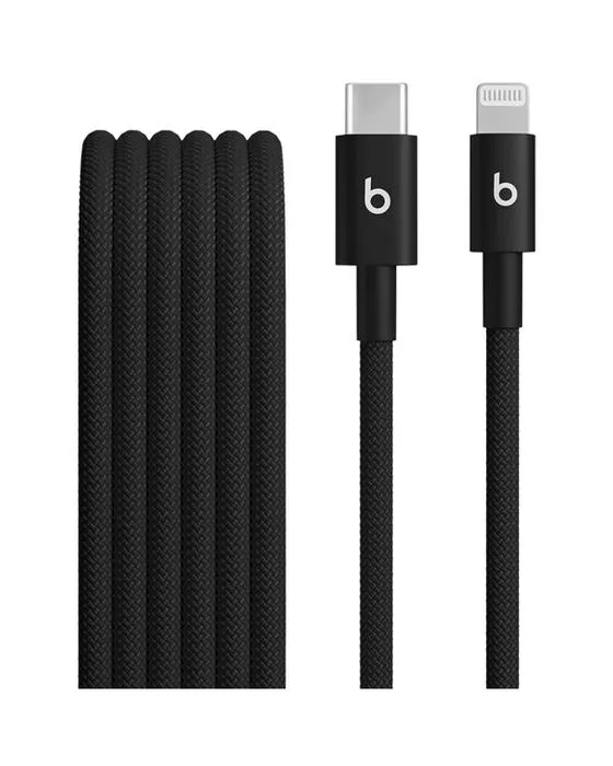 Battraille USB-C à Lightning Woven câble 1,5m noir