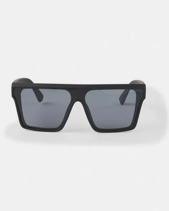 Lunettes de soleil à cadre plat