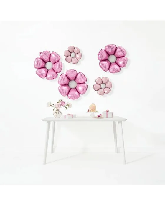 Ballons de 5 boules de fleur en paquet