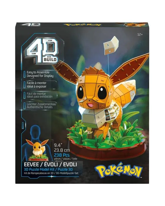 Pokemon 4D construire Eevee 3D Puzzle Kit de modèle
