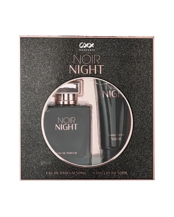 Ensemble cadeau de nuit de la Fragrance Noir OXX
