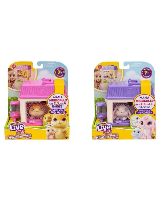 Petits animaux de compagnie Mama Surprise Minis Playset - Assortiment