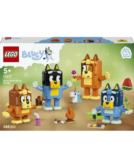 LEGO Bluey Brick-Built Bluey Famille 11217