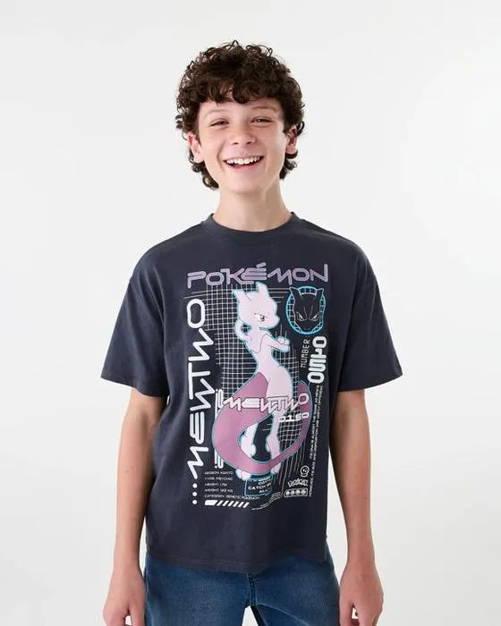 T-shirt à manches courtes de licence Pokemon