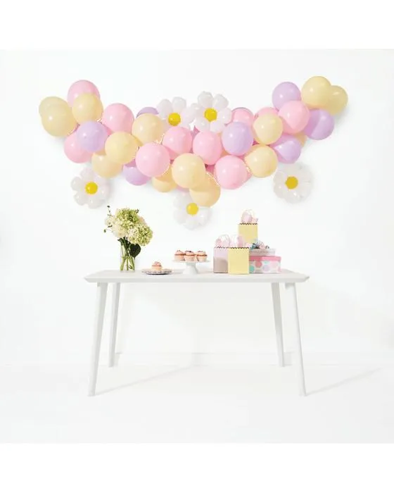 51 Pack Ballon floral Garland