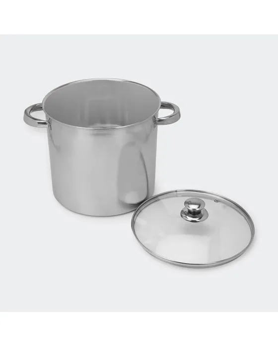 7.6L Pot de stockage en acier inoxydable
