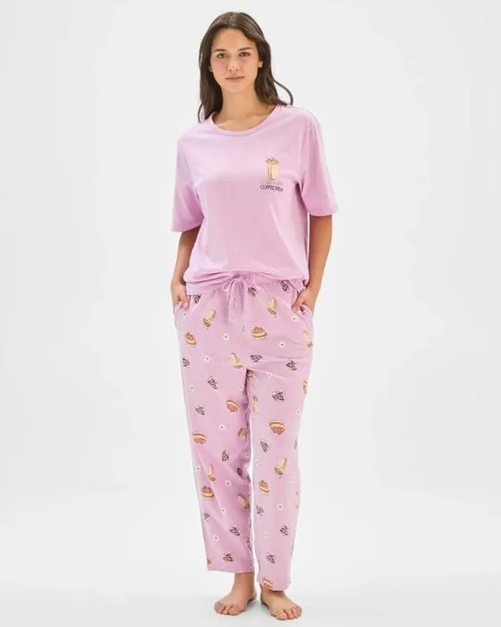 Cible Femme coton australien 7/8 Longueur Pyjama Pantalons