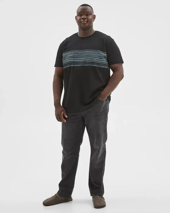 T-shirt graphique en coton australien de taille plus homme cible