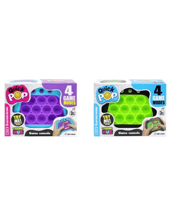 Console de jeu rapide Trend Hub Pop - Assortiment