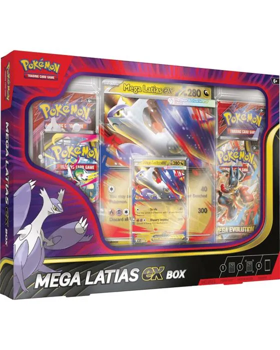 Jeu de cartes de trading de Pokemon: Mega Latias ex Box