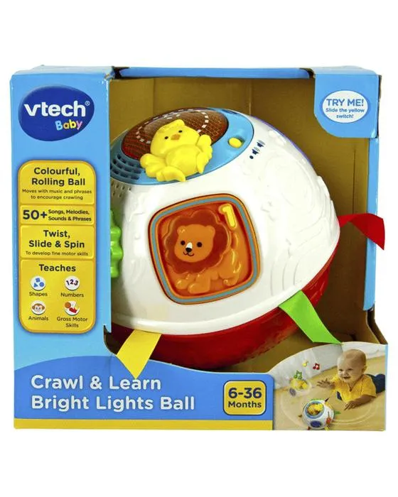 VTech Crawl et apprendre les lumières vives Balle