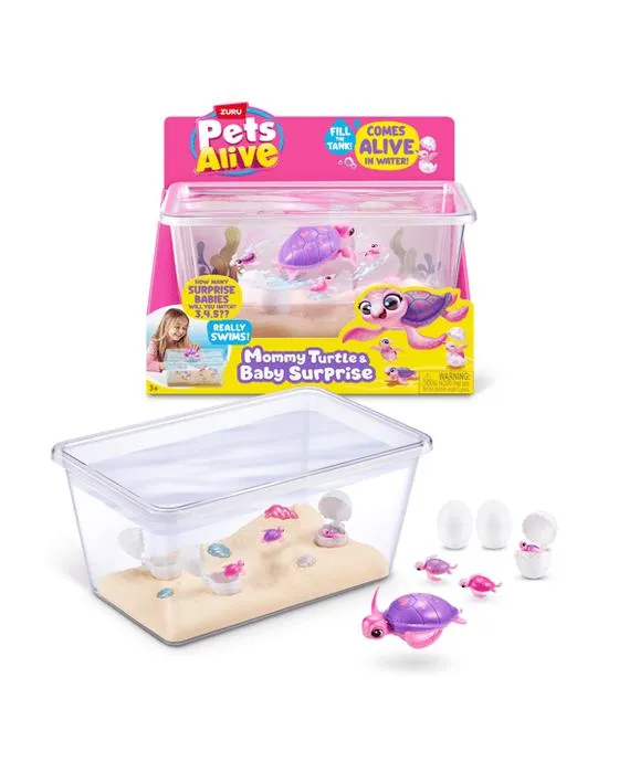 Animaux de compagnie vivant Mommy Turtle Surprise by ZURU